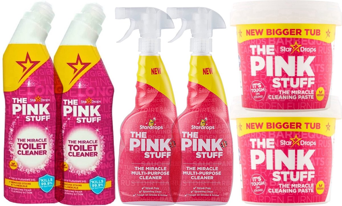 The Pink Stuff - My First Bundle - 1x 850g pasta, detergente in crema