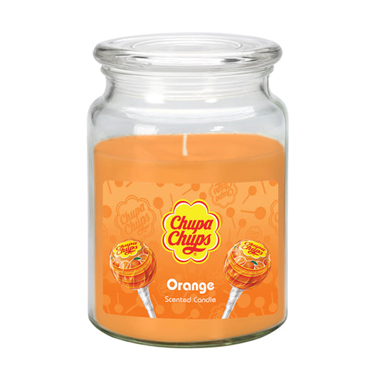 Candela profumata Chupa Chups 510 g - Arancione