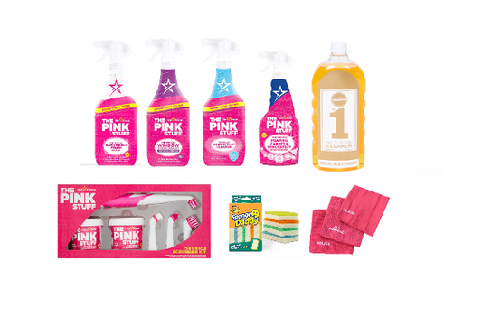 The Pink Stuff New Year Cleaning Set - Premium